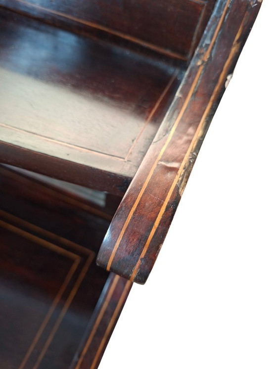 Image 1 of Antique Victorian Purdonium Coal Cabinet with Mirror