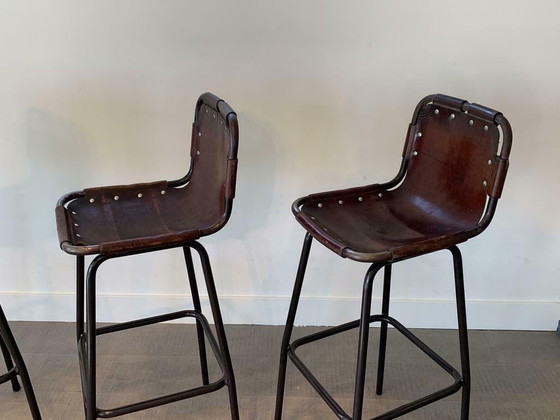 Image 1 of Sgabelli da bar dal design vintage Charlotte Perriand les Arcs