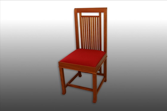 Image 1 of Frank Lloyd Wright Schreibtisch mit Stuhl - 619 Meyer May Desk