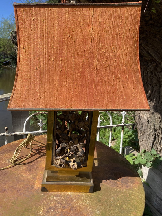 Lampe Hollywood Regency en Laiton – Brass (photo 4 of 10)