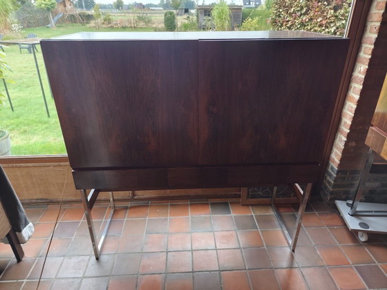 Image 1 of Écorce du milieu du siècle, mebel factory Aurore 1960