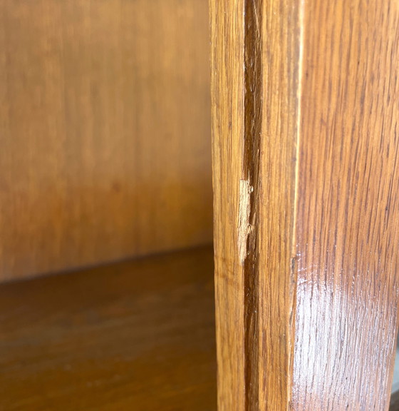 Image 1 of Vetrina sospesa, mobiletto unico in stile art déco 