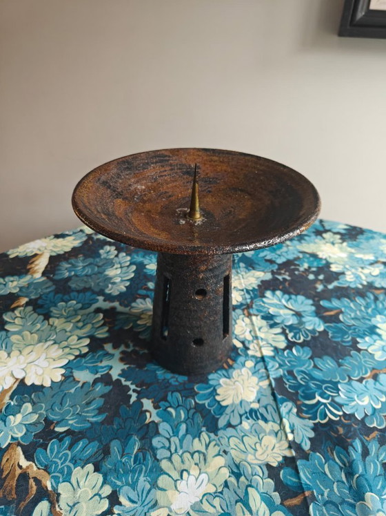 Image 1 of Candeliere in ceramica in stile brutalista