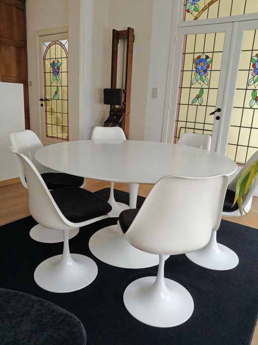 Tulip tafel eero saarinen model