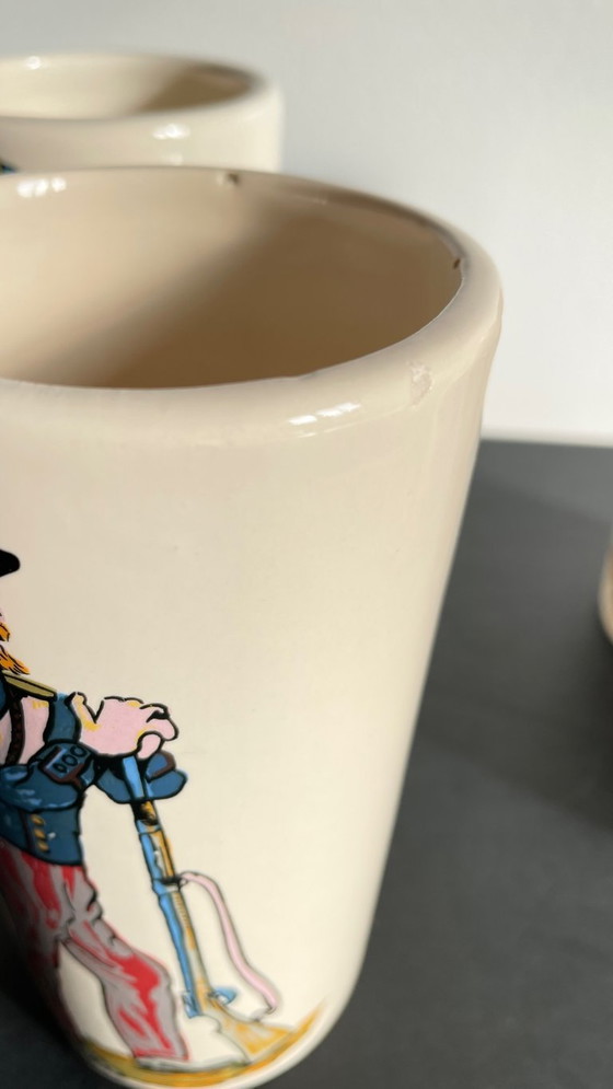 Image 1 of Set da aranciata vintage in ceramica