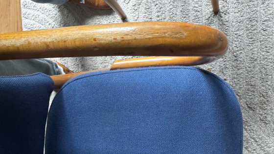 Set di 2 sedie Josef Hoffmann 811 / Prague, Ligna/Thonet, Anni '70, Sedie da pranzo, Legno, Tessile, Beige (foto 7 di 16)