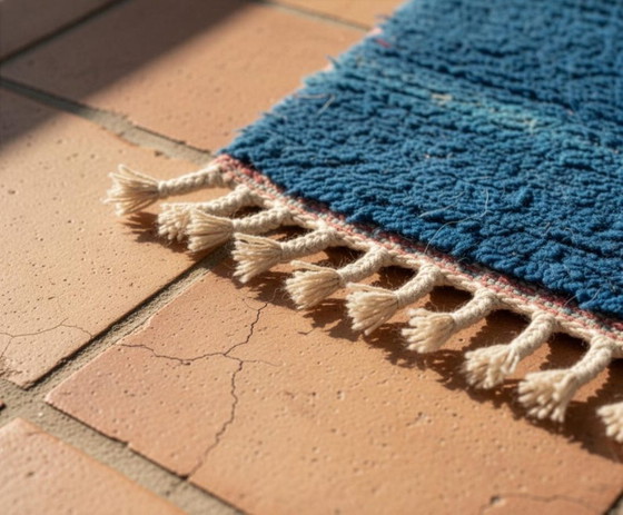 Image 1 of Kleurrijk handgemaakt Marokkaans tapijt 250 cm x 150 cm