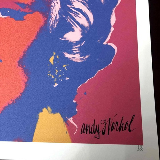 1990s After Andy Warhol "Marilyn Monroe" Lithograph – Lithographs & prints, Paper (photo 7 of 11)