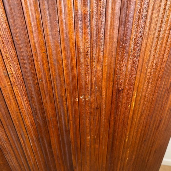 Image 1 of Paravento ondulato con doghe di pino, 1930