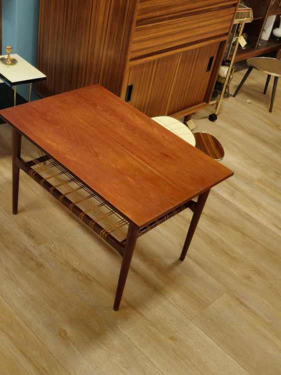 Image 1 of Tavolino da caffè vintage Ilse Möbel in teak