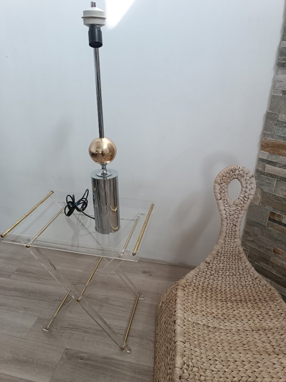 Image 1 of Lampe de table par Philippe Barbier 1960s