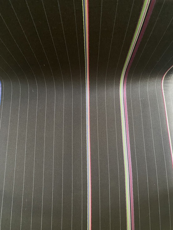 Image 1 of 1x Arne Jacobsen Fritz Hansen Oxford Stuhl Drehstuhl Bürostuhl Paul Smith quadratisch