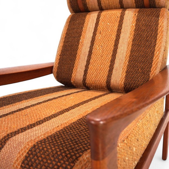 Fauteuil Lounge en Teck Arne Wahl Iversen pour Komfort, 1960 – Wood, Vintage (photo 3 of 16)