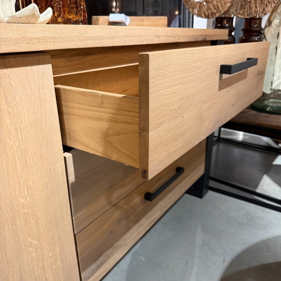 Verato - 2 Door 3 Drawer - Natural Gray - 200 cm – Pronto Wonen, Sideboard, Wood (photo 3 of 3)