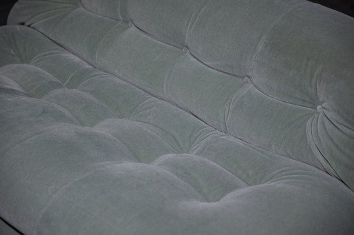 Soriana tweezitsbank van Afra & Tobia Scarpa voor Cassina, Italië, 1970