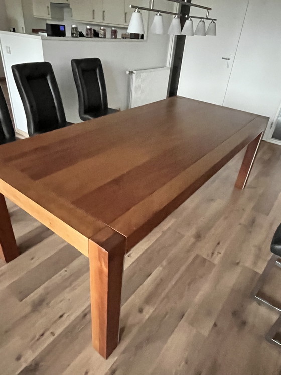 Two Design Tables Van Gaasbeek & Van Tiel Steel – van Giesbeek & Van Tiel, Dining tables, Wood (photo 3 of 5)