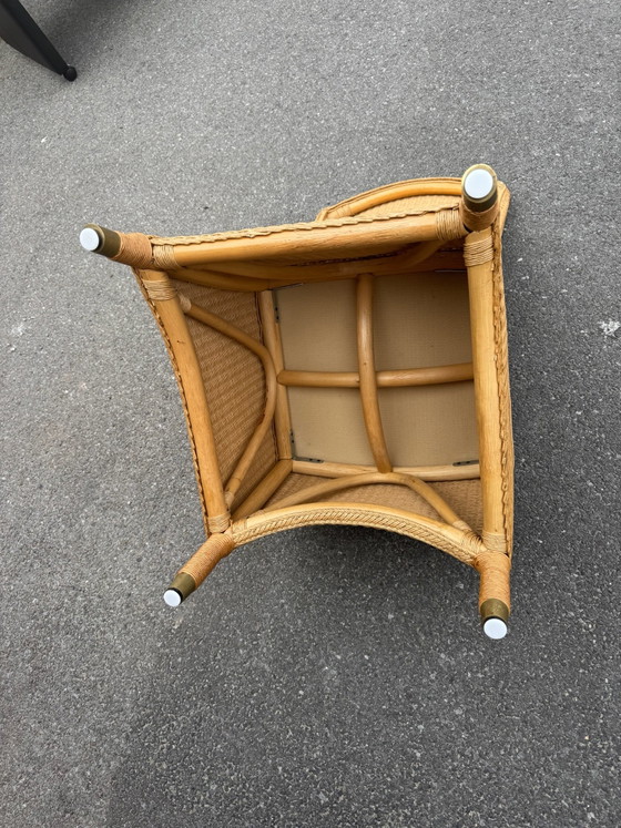 6 Sillas de comedor, lloyd loom collection, Bambú, Ratán, Beige (foto 5 de 5)