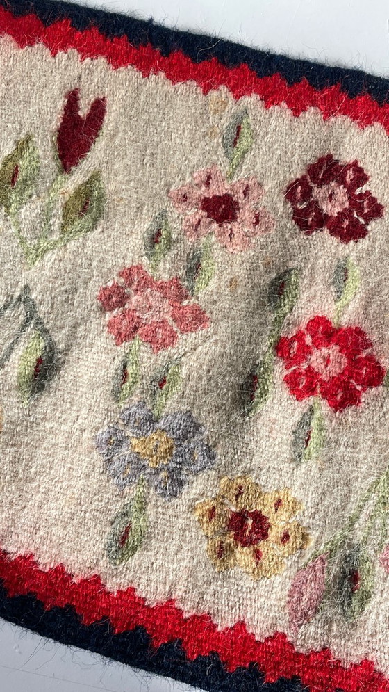 Image 1 of Rollakan Rug, Vintage Tulip Design