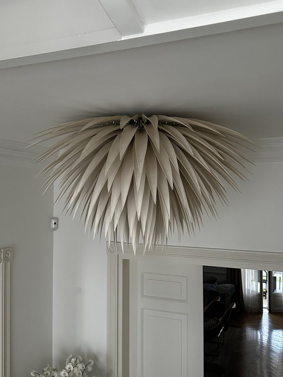 Image 1 of Jermy Cole kroonluchter "White flax FLUSH MOUNT"