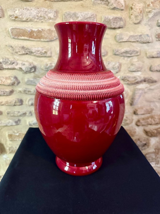Image 1 of POL CHAMBOST VASE XXL VINTAGE