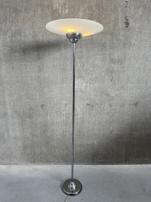 Stehlampe im Art-Deco-Stil, indirekte Beleuchtung