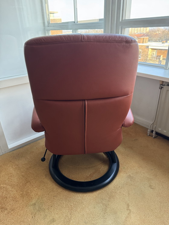 Image 1 of Fauteuil inclinable Himolla Cosyform avec repose-pieds