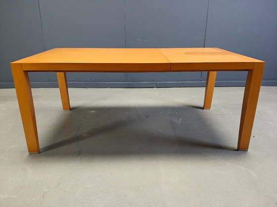 Image 1 of Table de salle à manger extensible de Chi Wing Lo pour Giorgetti, Italie