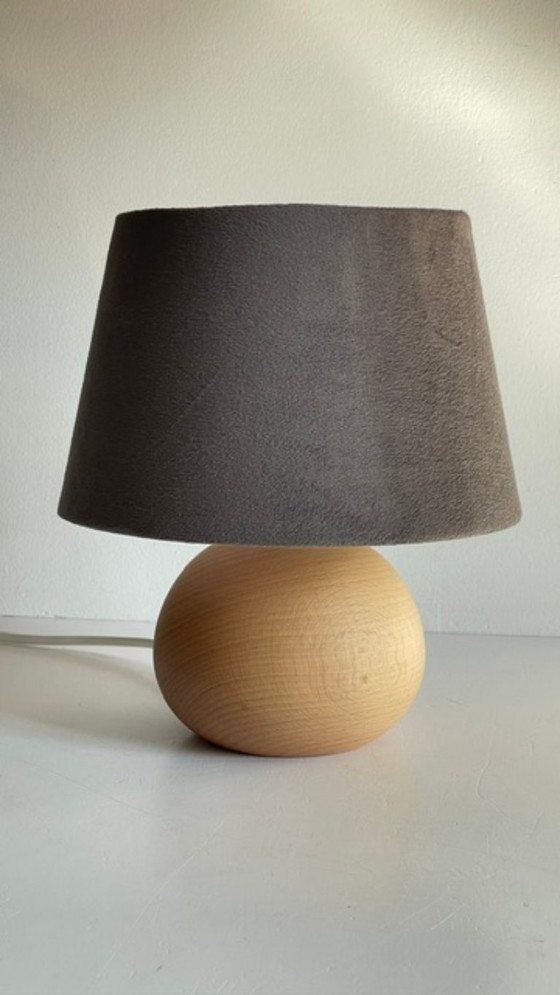 Lampada da Tavolo in Legno Grezzo COREP Begles – COREP FRANCE, Lampade da tavolo, Velluto (photo 15 of 23)