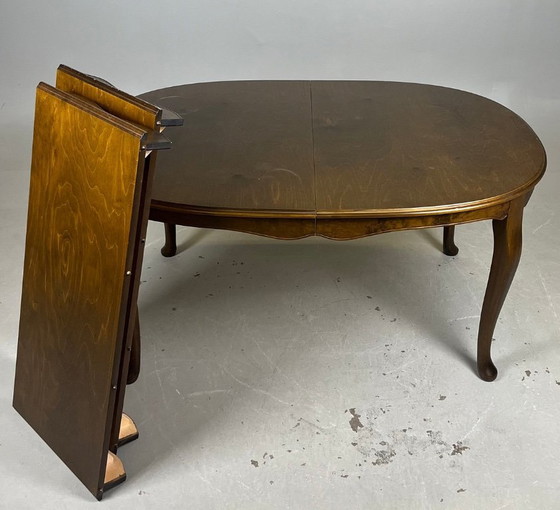 Image 1 of G.R. Möbler Tibro: 7-teiliges Esszimmer-Set im Mid-Century-Stil – Schwedische Handwerkskunst