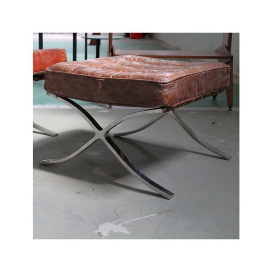 Image 1 of Barcelona fauteuil met poef