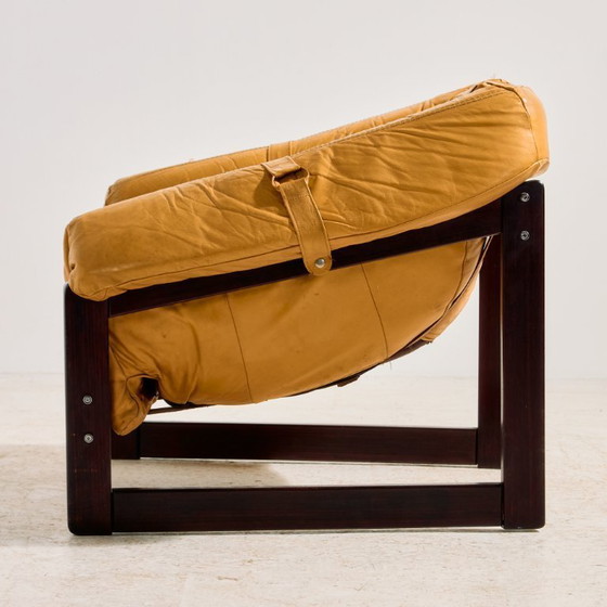 Image 1 of MK11777 MP-091 leren sofaset van Percival Lafer, set van 6