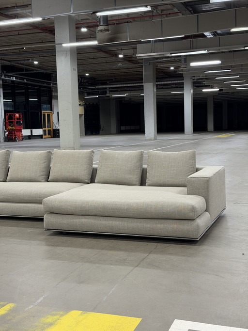Sofá esquinero Minotti Hamilton – hoekbanken, Metal, Textile (photo 2 of 15)