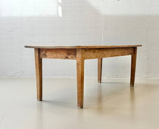 Image 1 of Large country-style coffee table, 1960s