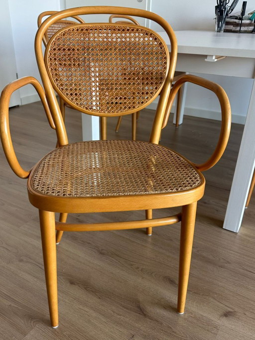 4 sillas Thonet Modelo 215 RF
