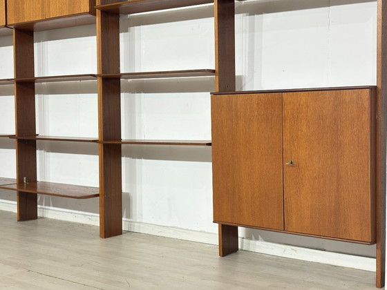 Modulares Mid-Century Wandregal von interna / Teak-Regalsystem 60er Jahre – Wood (photo 19 of 21)