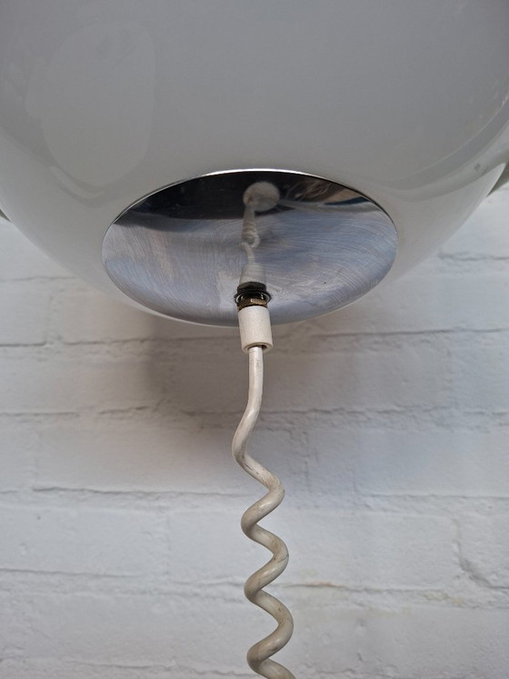 Hala Zeist Floor light model 615 The Basket 1970s, Cast Iron, Metal, White (photo 4 of 8)