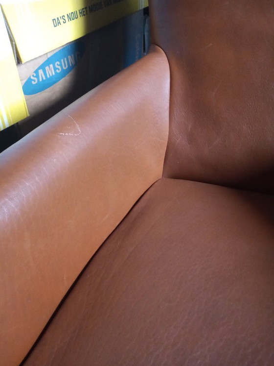 Image 1 of Sillón Label vd Berg en piel de arnés color natural