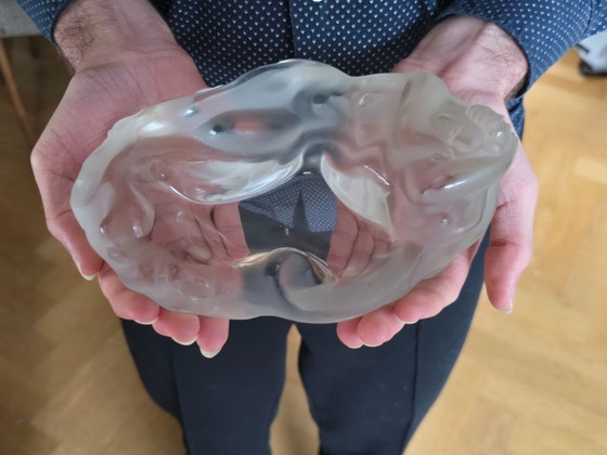 Image 1 of Vide-Poche, cristal Art Nouveau/Jugendstil, La Belle au Bois Dormant