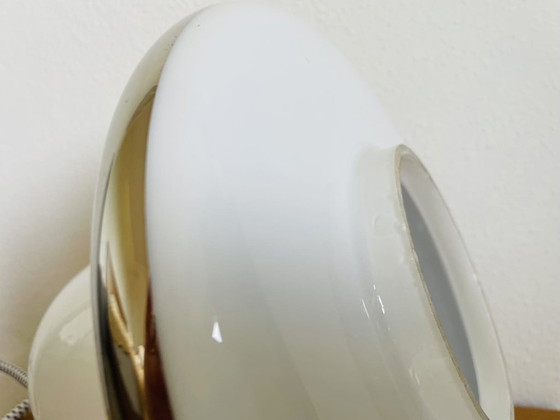 Image 1 of Hanglamp van Deens modern opaline glas uit 1960