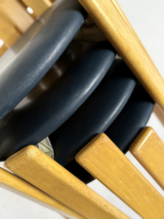 Image 1 of 8x Sedia Bruno Rey modello 33, Kusch & co '70