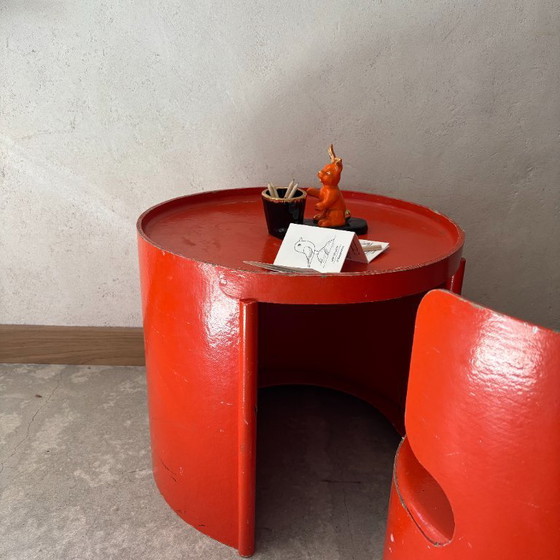 Image 1 of Bureau pour enfant en carton de Jean-Louis AVRIL Vintage