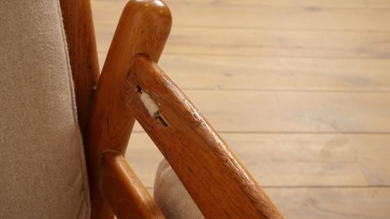 Image 1 of Set van 2 vintage fauteuils | Illum Wikkelsø voor Silkeborg | Model Genius | Teak