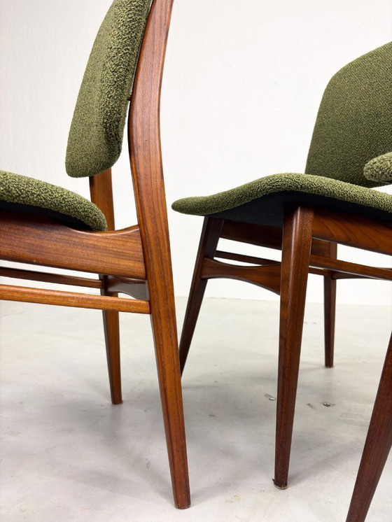 Image 1 of Set of 'Milan' dining chairs by Louis van Teeffelen for Wébé