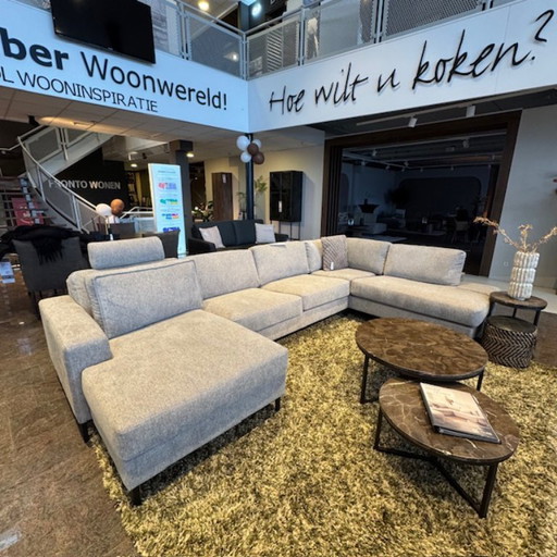 Anilia Corner Sofa Gray - IN.HOUSE