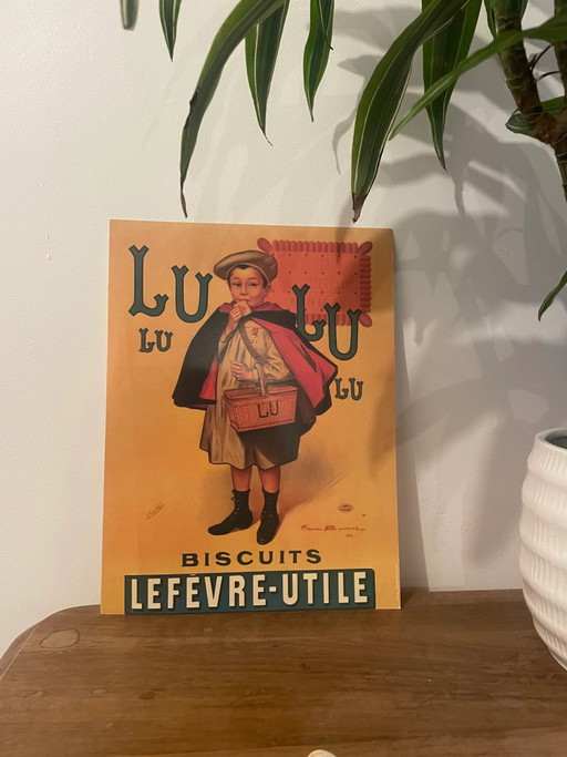 Vintage LU poster