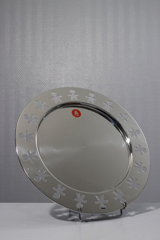 Image 1 of Vassoio grande "Girotondo" di Alessi, design di Stefano Giovannoni & Guido Venturini