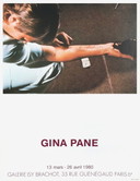 Affiche Gina PANE Expo 80 - Galerie Isy Brachot