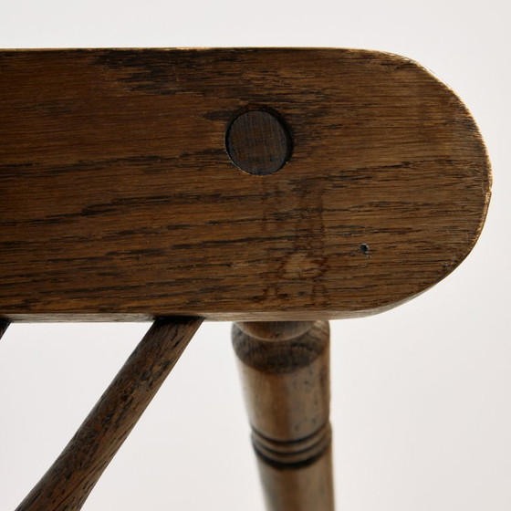MK11200 Dreibeiniger Eichen Sessel – Wood (photo 12 of 16)
