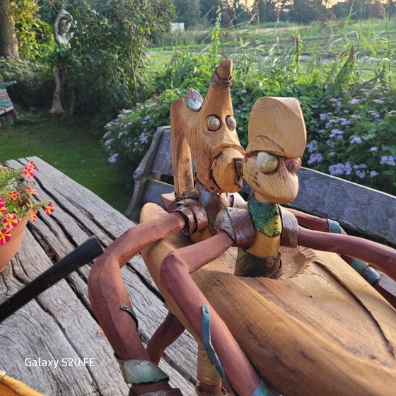 Image 1 of Obra de arte en madera - Criaturas de barco