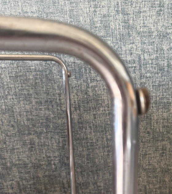 Image 1 of Vintage Wassily stoel – Cognacbruin leer – Fasem